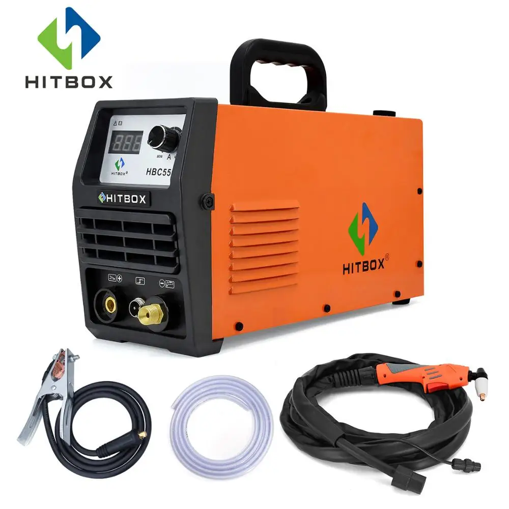 220V HITBOX HBC5500 плазменный резак сварочный машина подходит для 0 1 10 мм алюминий медь