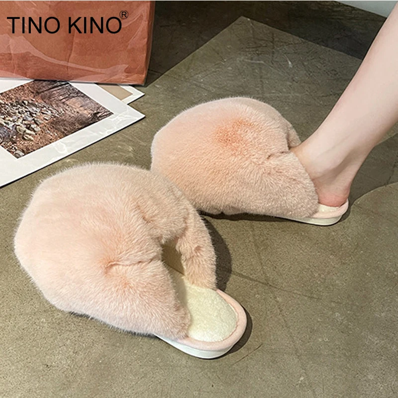 

Пушистые тапочки карамельных цветов женская зимняя обувь прекрасные мягкие домашние женские домашние тапочки удобные пушистые тапочки сл...