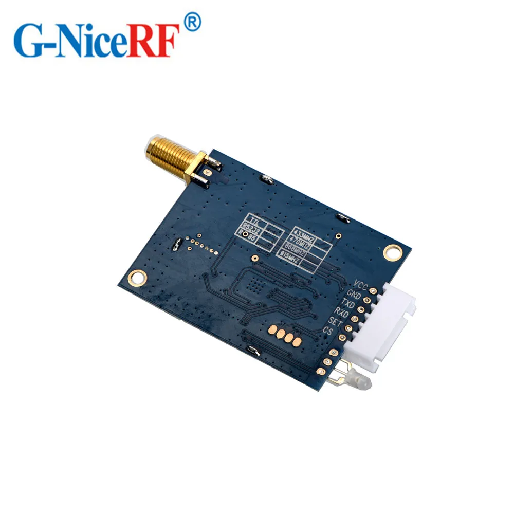 2PCS-Lora6100pro 1W 433MHz TTL/RS232/RS485 MESH And AES Encryption 10km Network Smart Repeater Node Wireless RF Module