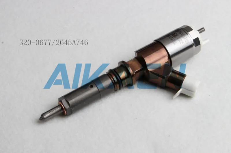 

New Common Rail Injector 320-0677 Suitable For Caterpillar 420E C4.4 323D C6.6 320 0677 2645A746