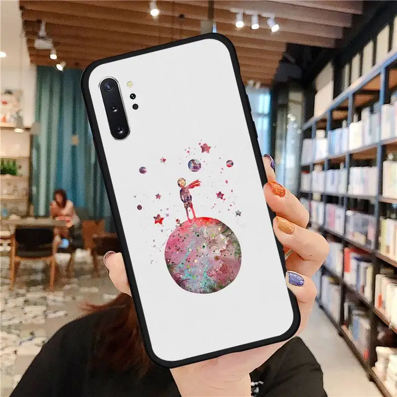 

The Little Prince cartoon Phone Case For Samsung A50 A51 A71 A20E A20S S10 S20 S21 S30 Plus ultra 5G M11 funda cover