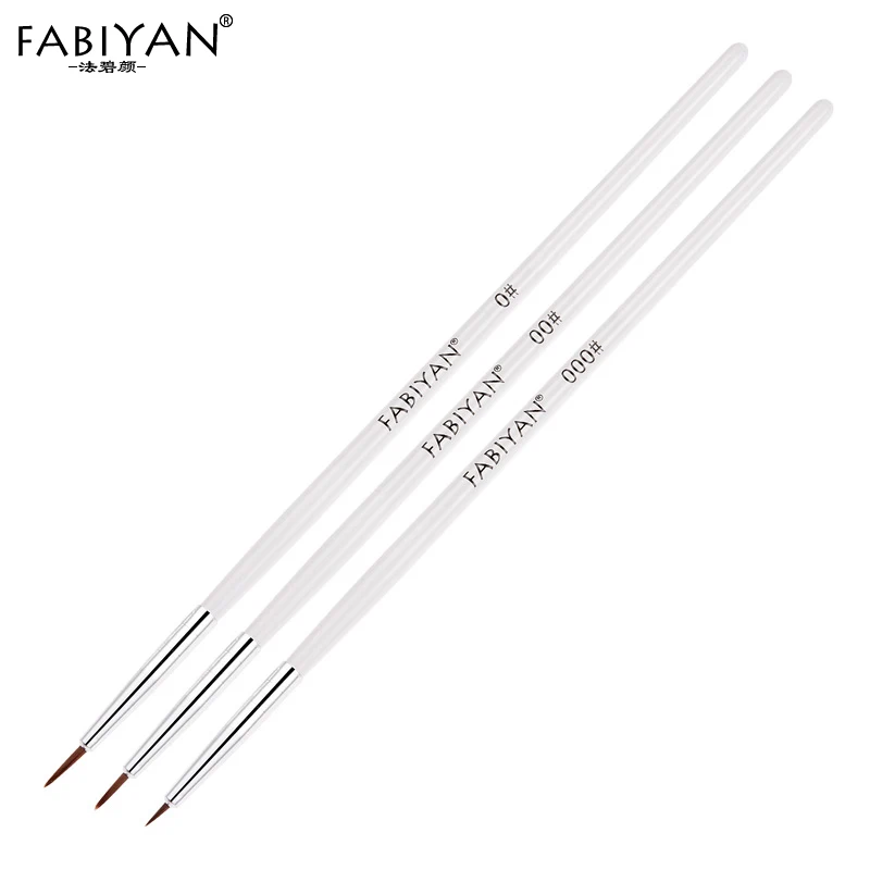 5/7/9 мм кисть для рисования на ногтях французская искусственная Цветочная сетка