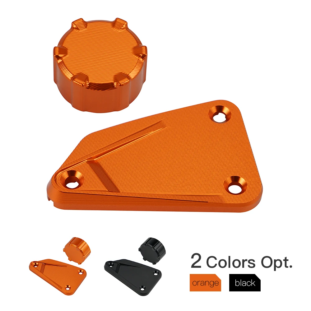 

For 790 Duke Adventure R ADV 2018 2019 2020 2021 Front Rear Brake Reservoir Cover Master Cylinder Cap Motorcycle Accessories