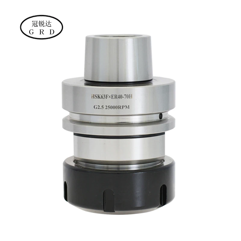 1 шт. Высокоточный хвостовик патрона HSK63F ER ER16 ER25 ER32 ER40 60L 70L 80L для шлифовки фрезы в