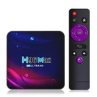 2021 H96 Max V11 Android 11 TV Box RK3318, 4 ГБ, 64 ГБ, Bluetooth 4,0 Google Voice 4K Smart TV Box 2,4 г 5G Wi-Fi Android 11 Комплект компьютерной приставки к телевизору