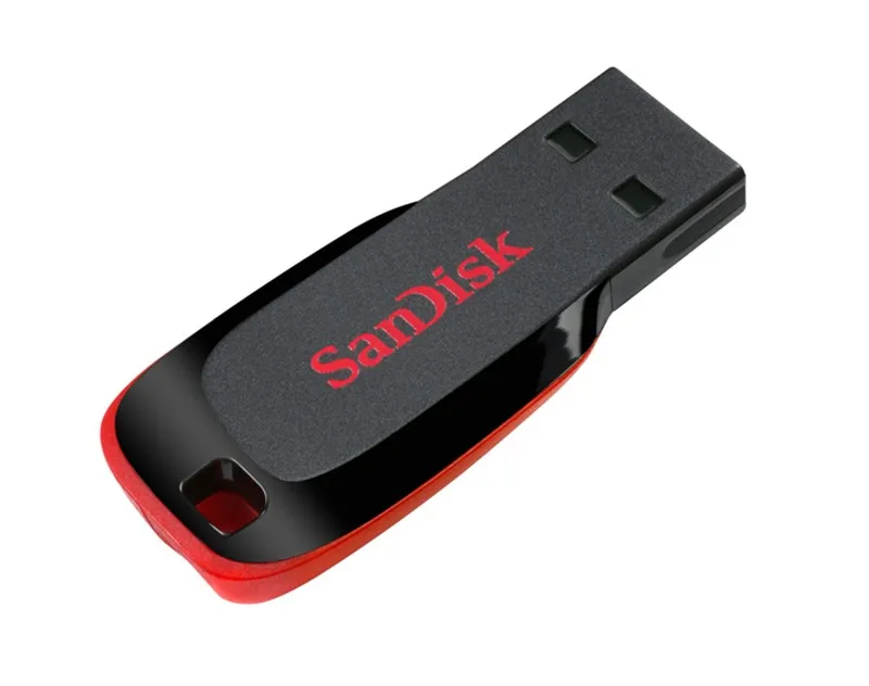 SanDisk USB 2.0 Original usb flash drive Cruzer Blade CZ50 pendrive 128gb 64gb 32gb 16gb 8gb pen black memory stick | Компьютеры и