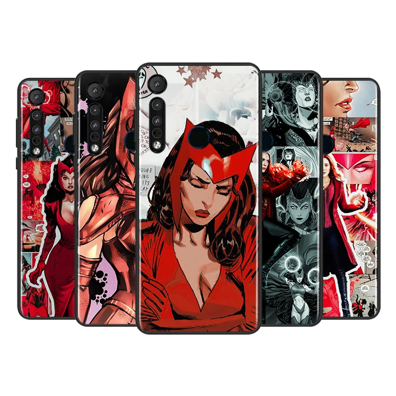 

Scarlet Witch Marvel For Motorola E6i E6s X3 G10 G40 G60 E7 E20 G10 G60S G50 Edge 20 S Lite Pro Fusion 2021 iPhone Case
