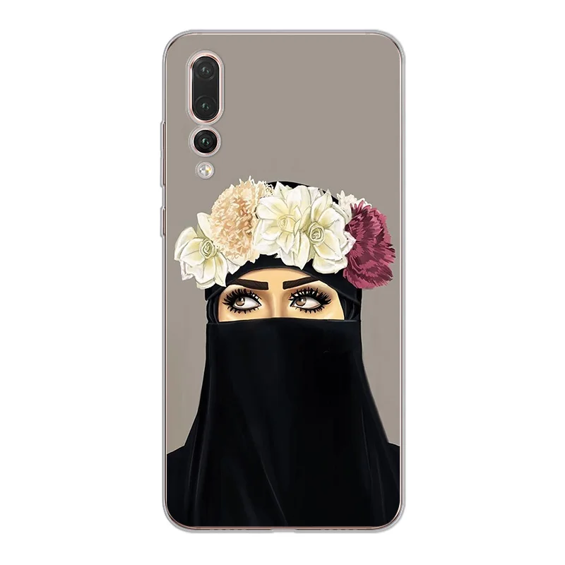 Ciciber Мусульманский Исламский девушка чехол для Huawei P30 P20 P10 P9 P8 Lite Pro Plus 2017 P smart 2019