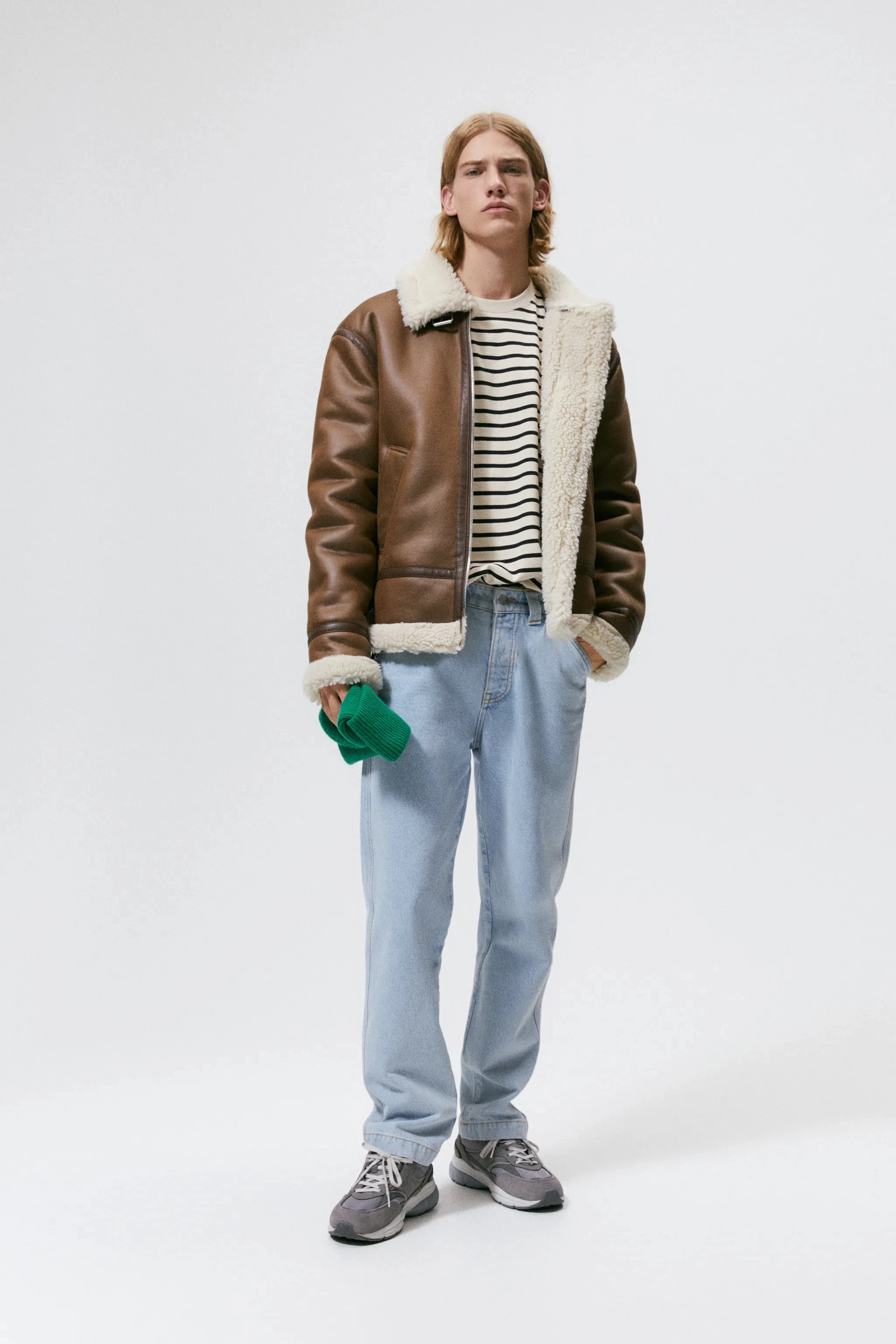 Новинка 2021 мужская осенне-зимняя куртка из овечьей кожи мотоциклетное теплое и