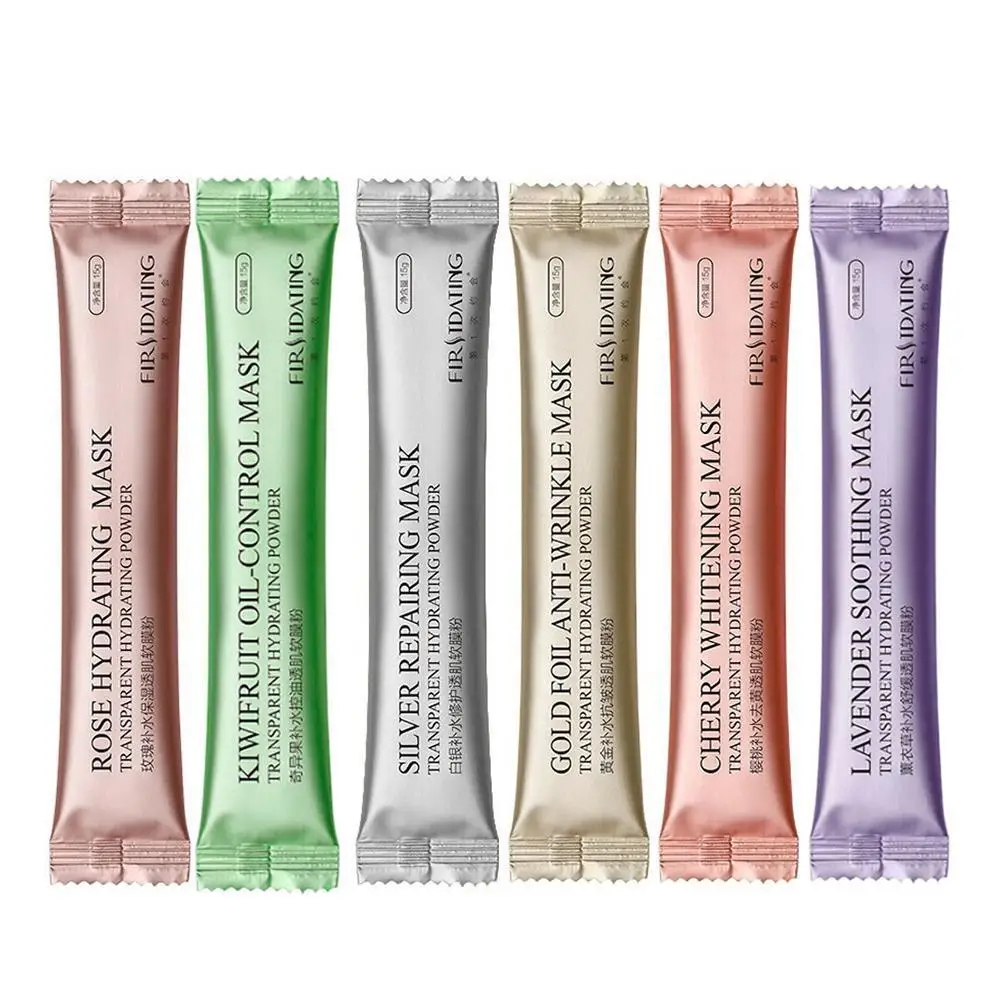 

DIY Spa Mask Collagen Rose Hyaluronic Acid Peel Off Mask Soft Moisturizing Rubber Anti Aging Powder Lock Water