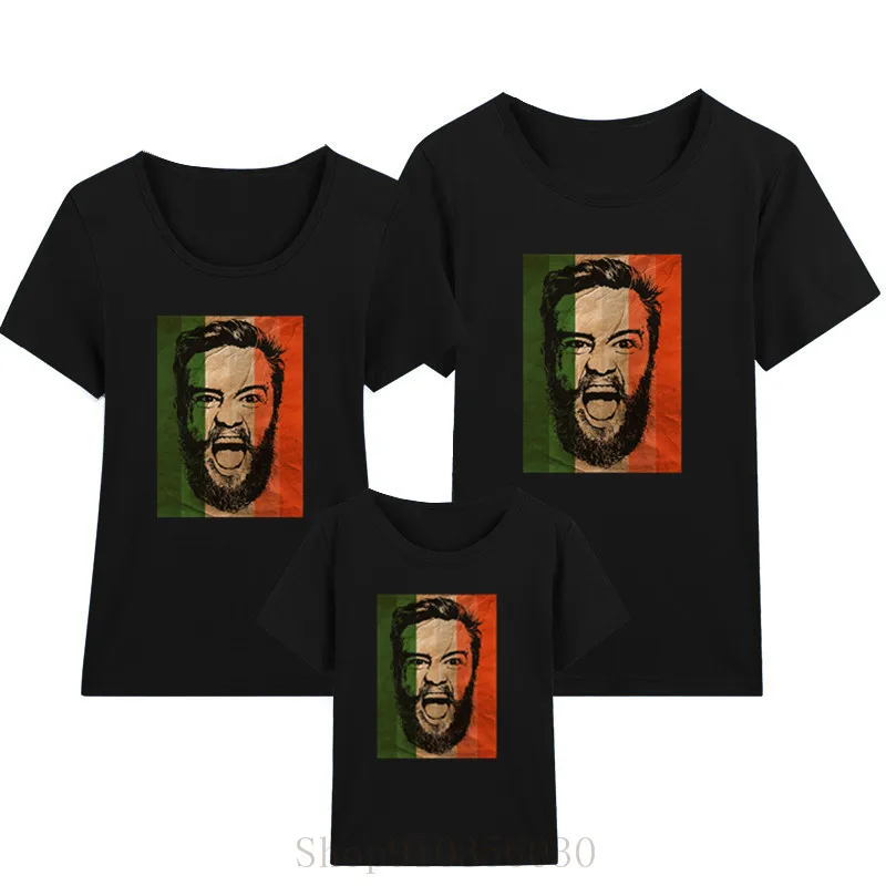 Connor Mcgregor/детская одежда для девочек от 8 до 12 лет платье мамы и дочки Одинаковая