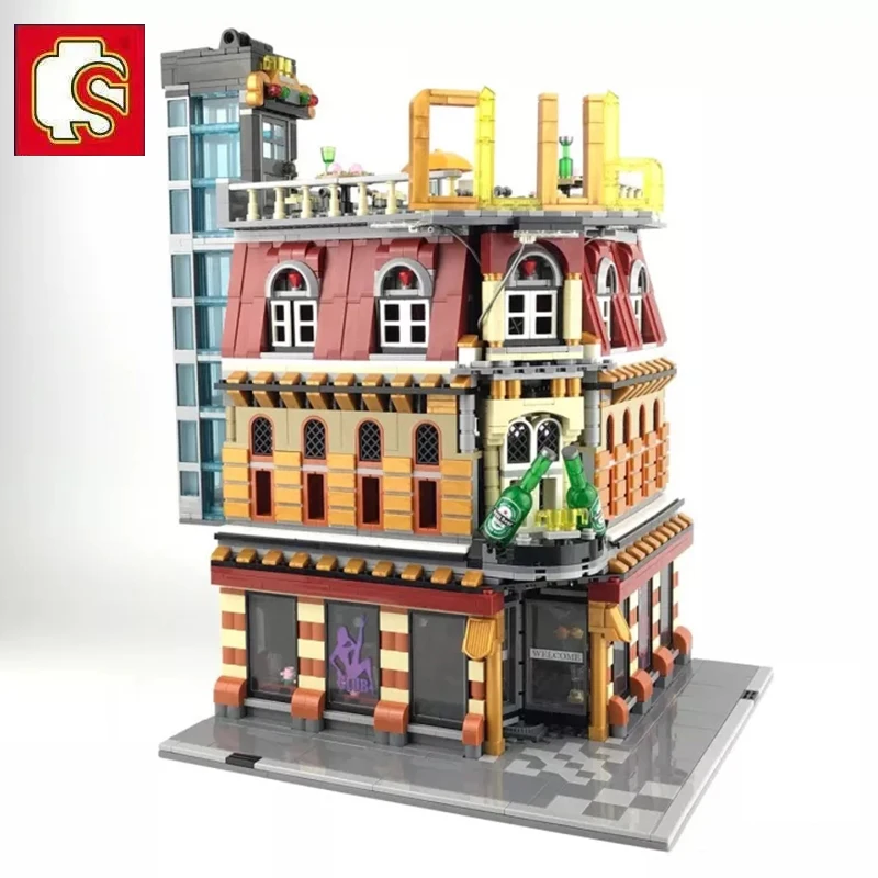 Sembo block ночной клуб бар курортный отель совместимый город МОС уличный вид 5в1