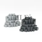 Панель Moc Rock 8x8x6, 23996 г., сделай сам, городской уличный вид, рокерная Гора, строительные блоки, кирпич, совместимый с сборными элементами