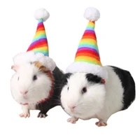 little pet hat cat headwear christmas decorations my neighbor totoro hat dutch rat rabbit pet rainbow hat pet clothing dress up