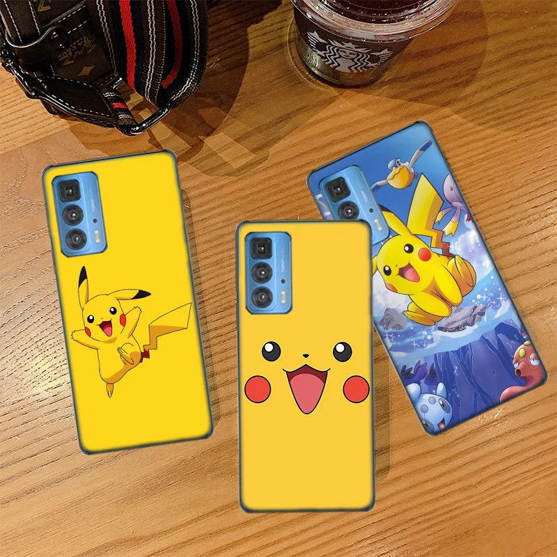 

Cartoon P-Pokemones Phone Case For Motorola ONE Fusion Vision Moto G9 Play G30 G8 G7 Power G6 G5 E6 Plus E5 Cover