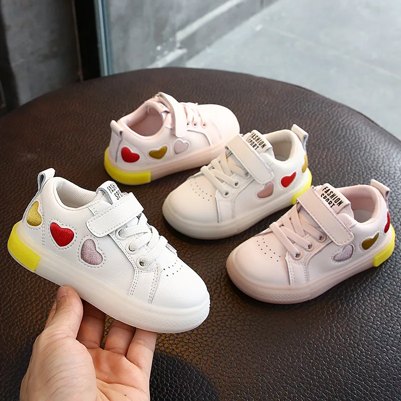 Весенняя детская спортивная обувь с мягкой подошвой повседневная |