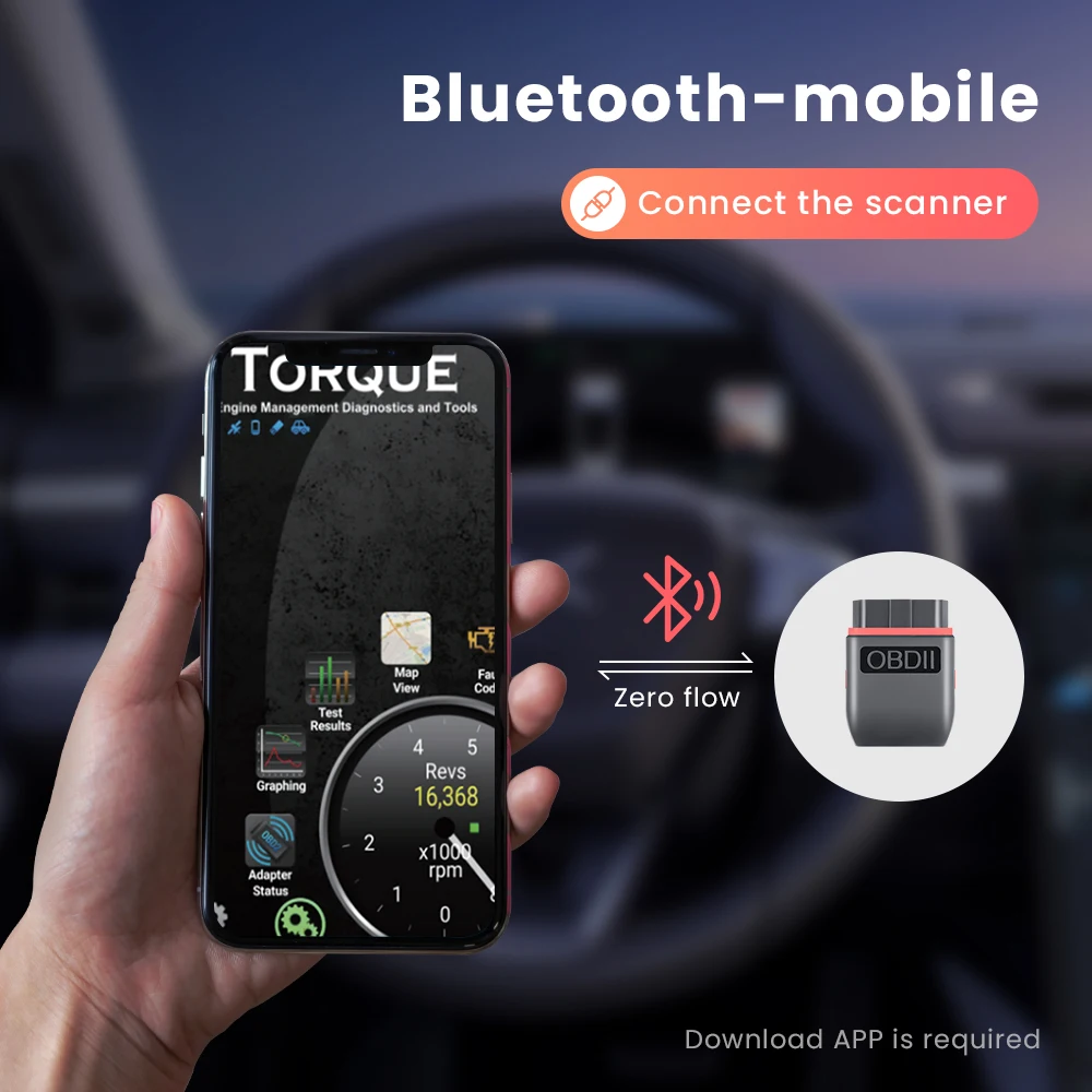 Автомобильный сканер ELM327 V1.5 OBD2 Bluetooth 4 0 адаптер ELM 327 автомобильный