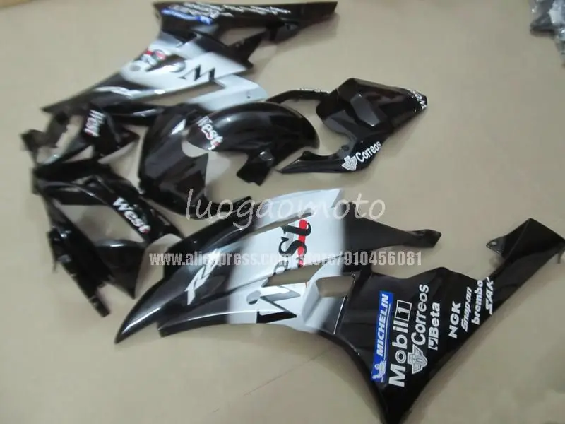 

Body kits OEM Quality New ABS Fairing Kits for black white YAMAHA YZF-R6 06-07 YZF600 R6 2006 2007 Bodywork set yzf r6 Custom