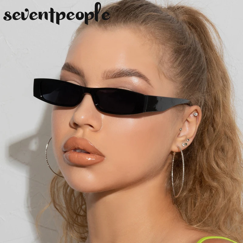 

Trendy Small Rectangle Sunglasses Women 2021 Luxury Brand Designer Fashion Square Sun Glasses For Men Очки Солнечные Женские