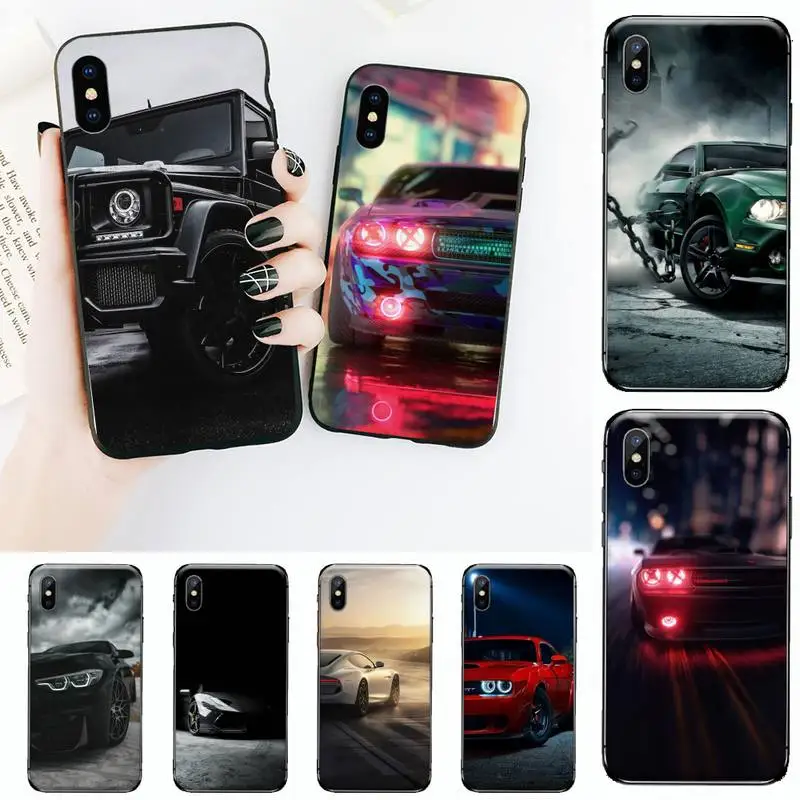 

Sports Cars Male Men Phone Case for iPhone 11 12 mini pro XS MAX 8 7 6 6S Plus X 5S SE 2020 XR