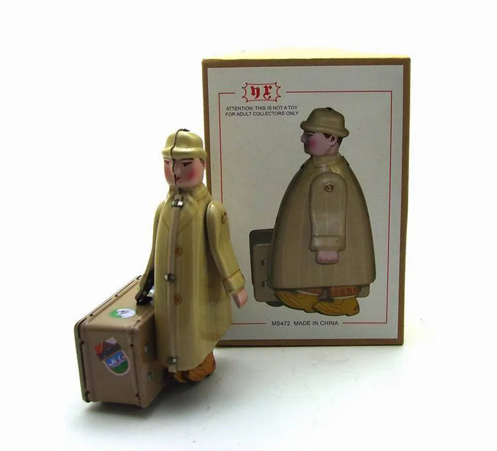 Жесть ностальгическая заводная игрушка фотография Реквизит личные украшения