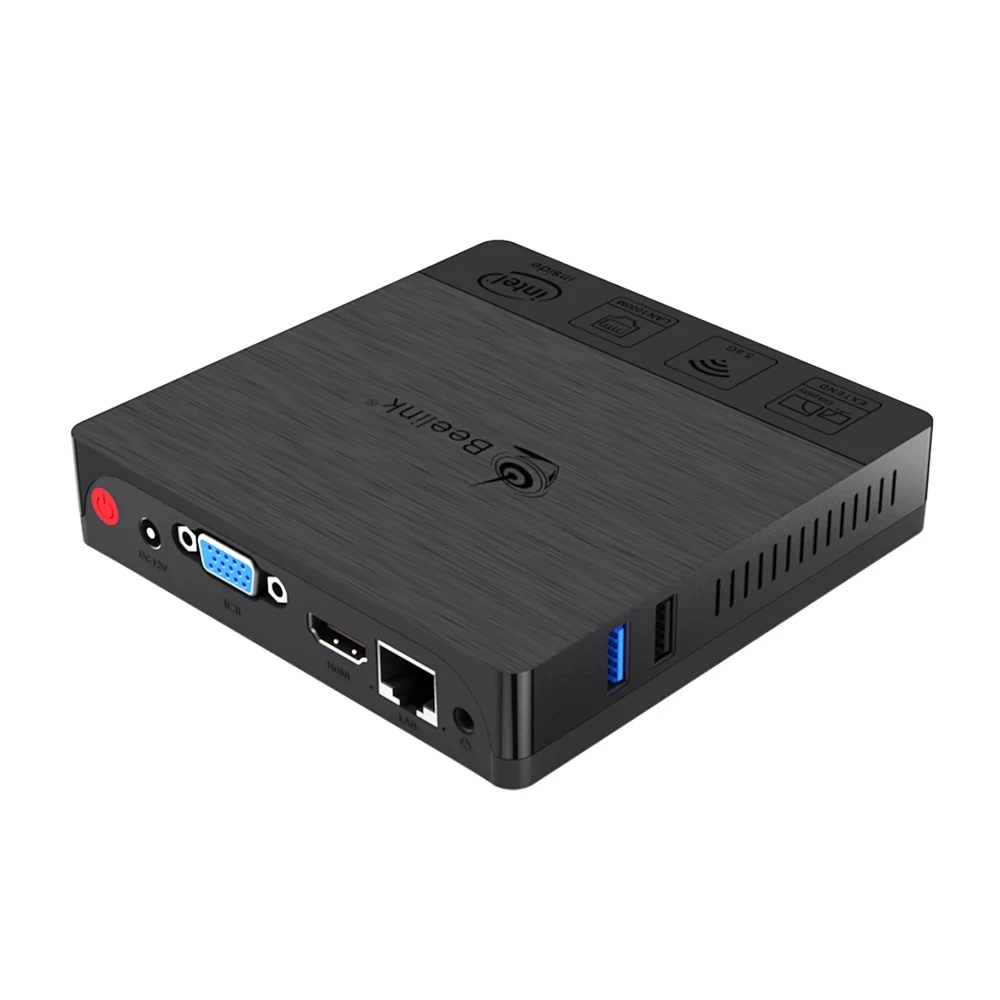 Beelink BT3 Pro II windows10 мини ПК 4 Гб Оперативная память 64 Встроенная ядерным процессором