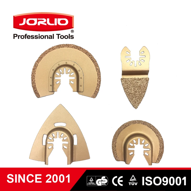 4 шт. мульти осциллирующая пила карбид шлифовальный Электроинструмент режущие