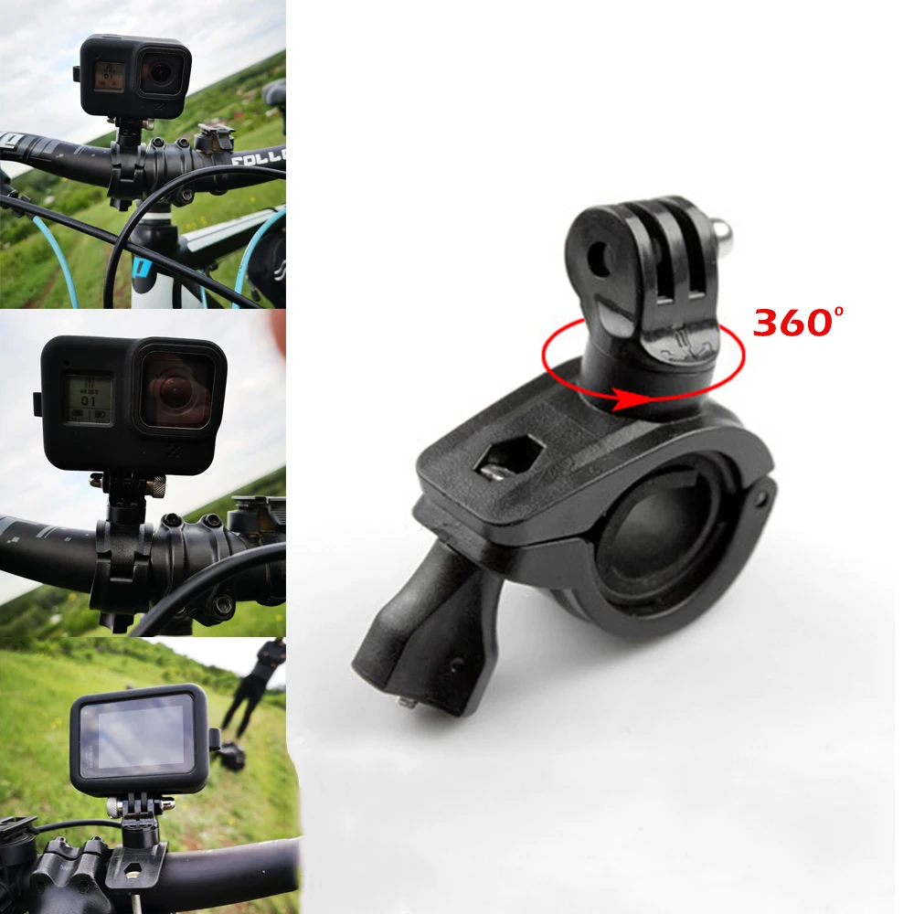 Крепление для экшн камеры go pro аксессуары кронштейн велосипеда и мотоцикла
