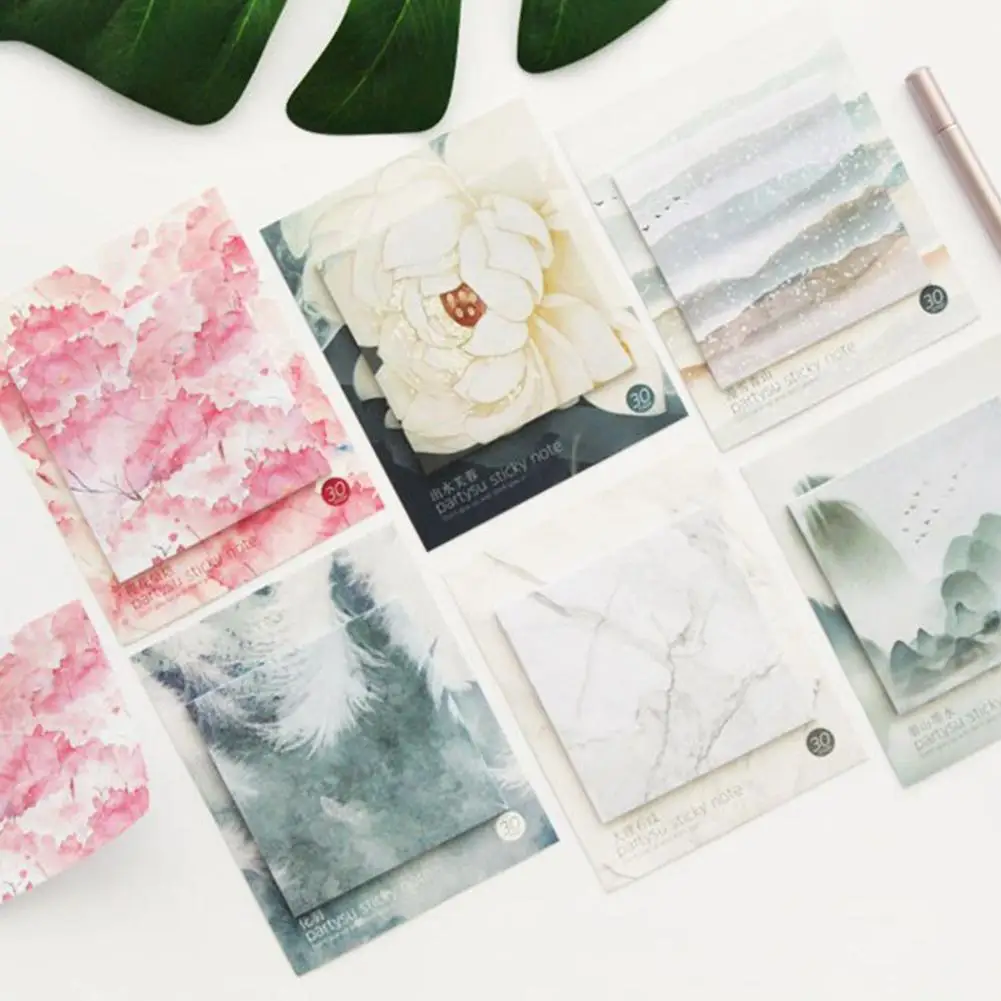 

Multifunction Beautiful Printing Square Sticky Note