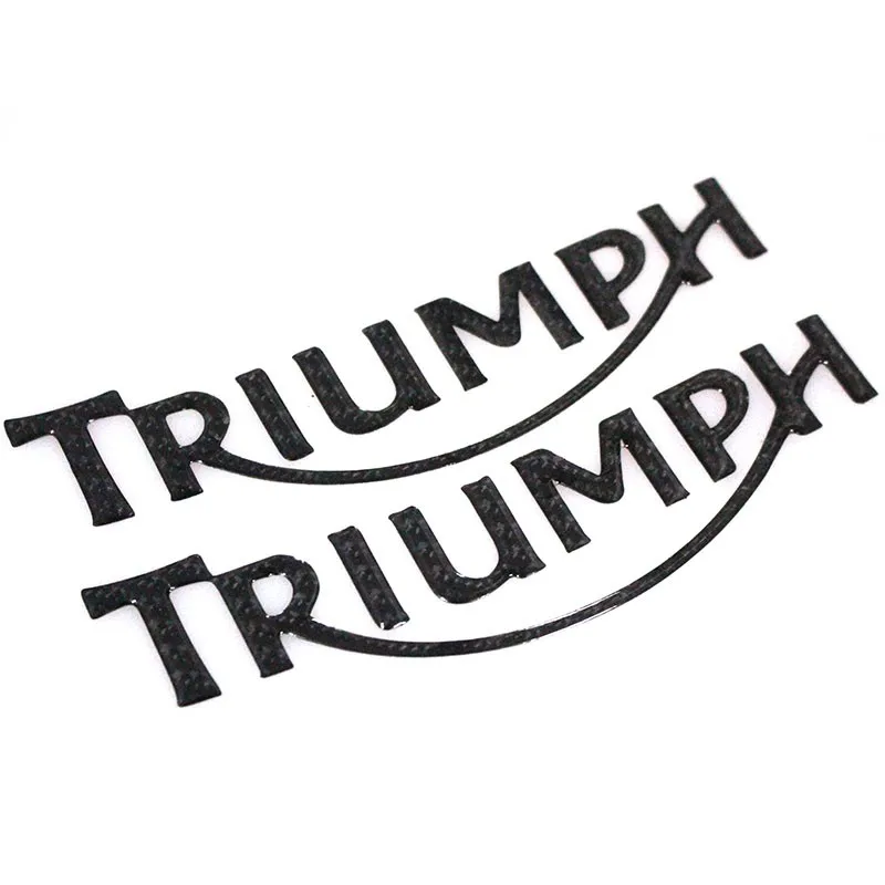 

Black Carbon Motorcycle Emblem Badge Decal 3D Tank Wheel Logo "TRIUMPH" Sticker For ALL TRIUMPH DAYTONA 600/650/765/675/675E/