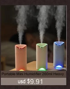 Creative 420ml Time Humidifier USB Essential Oil Diffuser For Home Office Aromatherapy Humidificador Difusor LED nightLight Lamp