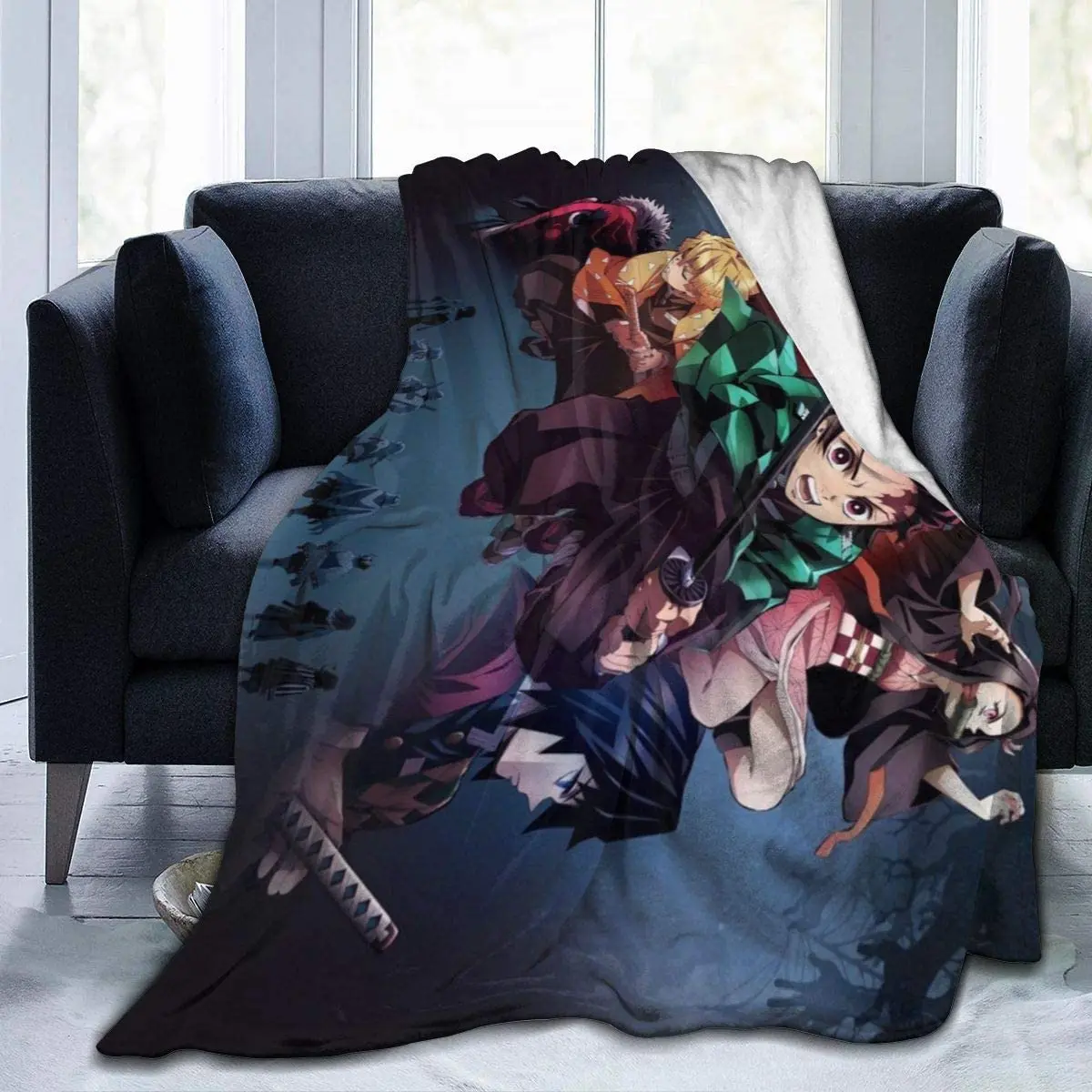 

Одеяло-рассекающее демонов, шерпа, Фланелевое флисовое покрывало, стеганое покрывало для детей и взрослых на День Благодарения