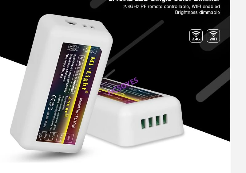 Mi светильник 2,4G RF беспроводной Одноцветный диммер CCT RGB RGBW RGB+ CCT FUT035 FUT036 FUT037 FUT038 FUT039 контроллер светодиодной ленты
