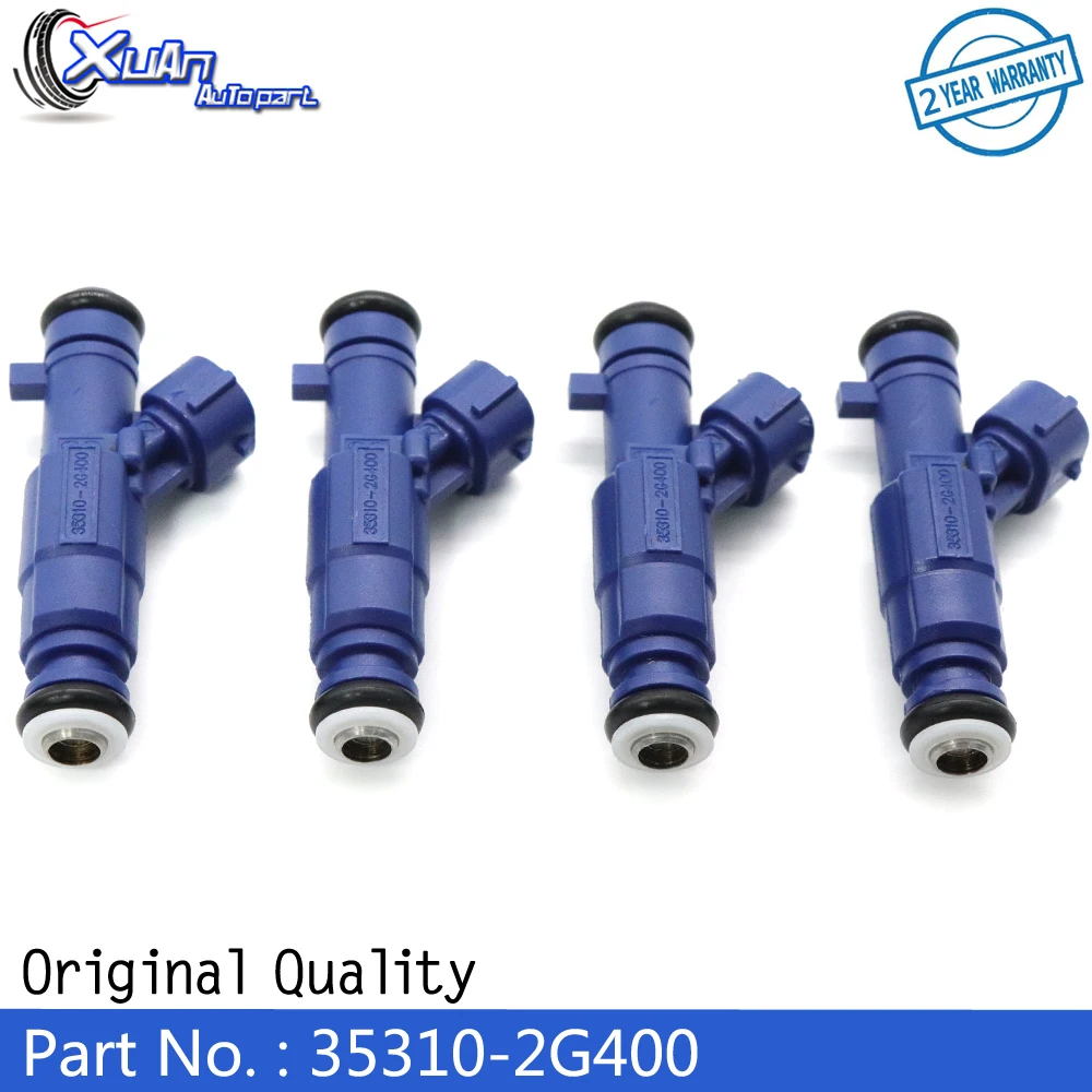 

XUAN Original Quality Fuel Injectors Nozzle 35310-2G400 for HYUNDAI EQUUS SONATA TUCSON KIA FORTE 2.0L RONDO SPORTAGE 353102G400
