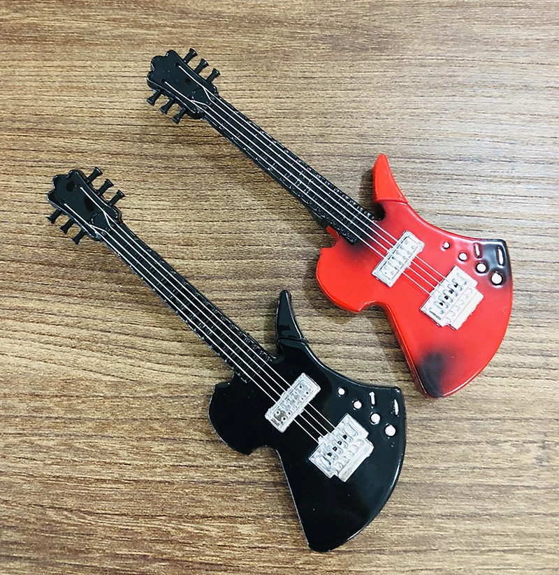 Креативная Модель гитары ветрозащитная Бутановая газовая Зажигалка