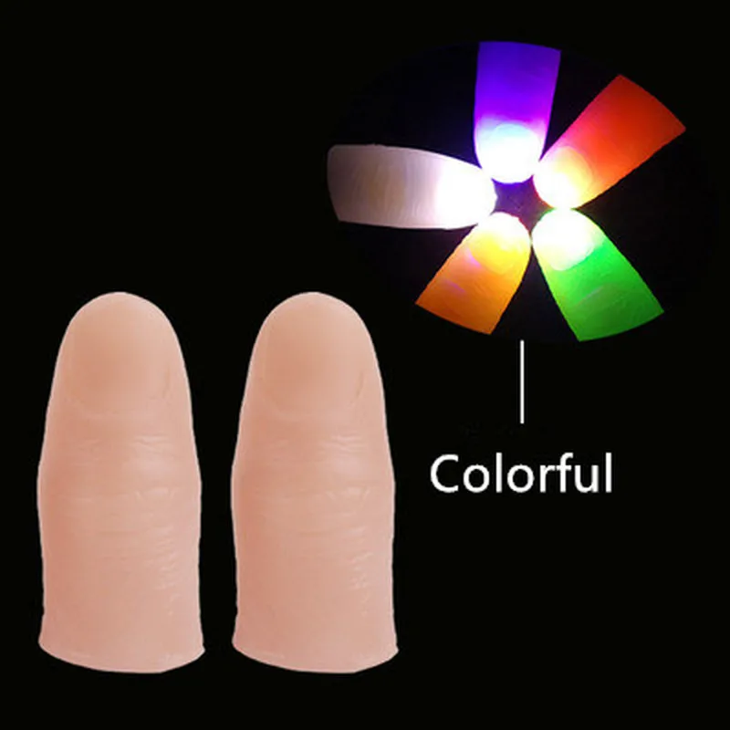 1 пара творческий Волшебный производители красный светильник вверх подсказки