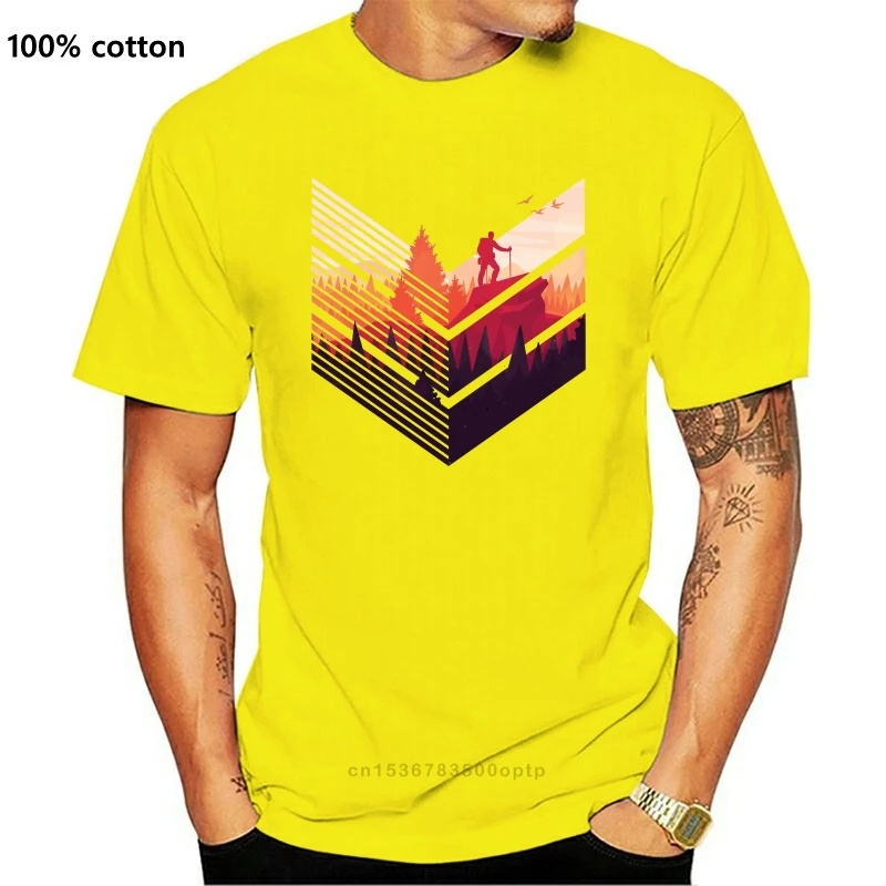 

Новинка, забавная футболка для скалолазания, Мужская футболка 2021, Мужская футболка для походов, скалолазания, леса, дерева, гор, мужская хлоп...