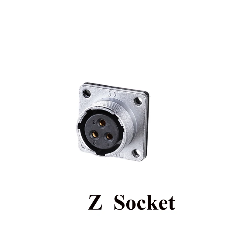 Z Socket Разъем Weipu WS16 ZG ZM Z гнездо для детей 2, 3, 4, 5, 7, 9, 10 лет, контактный разъем «мама» - Цвет: Z Socket