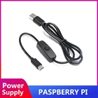 Линия питания, интерфейс type-c, 5 В, 3 А, для Raspberry pi 4B