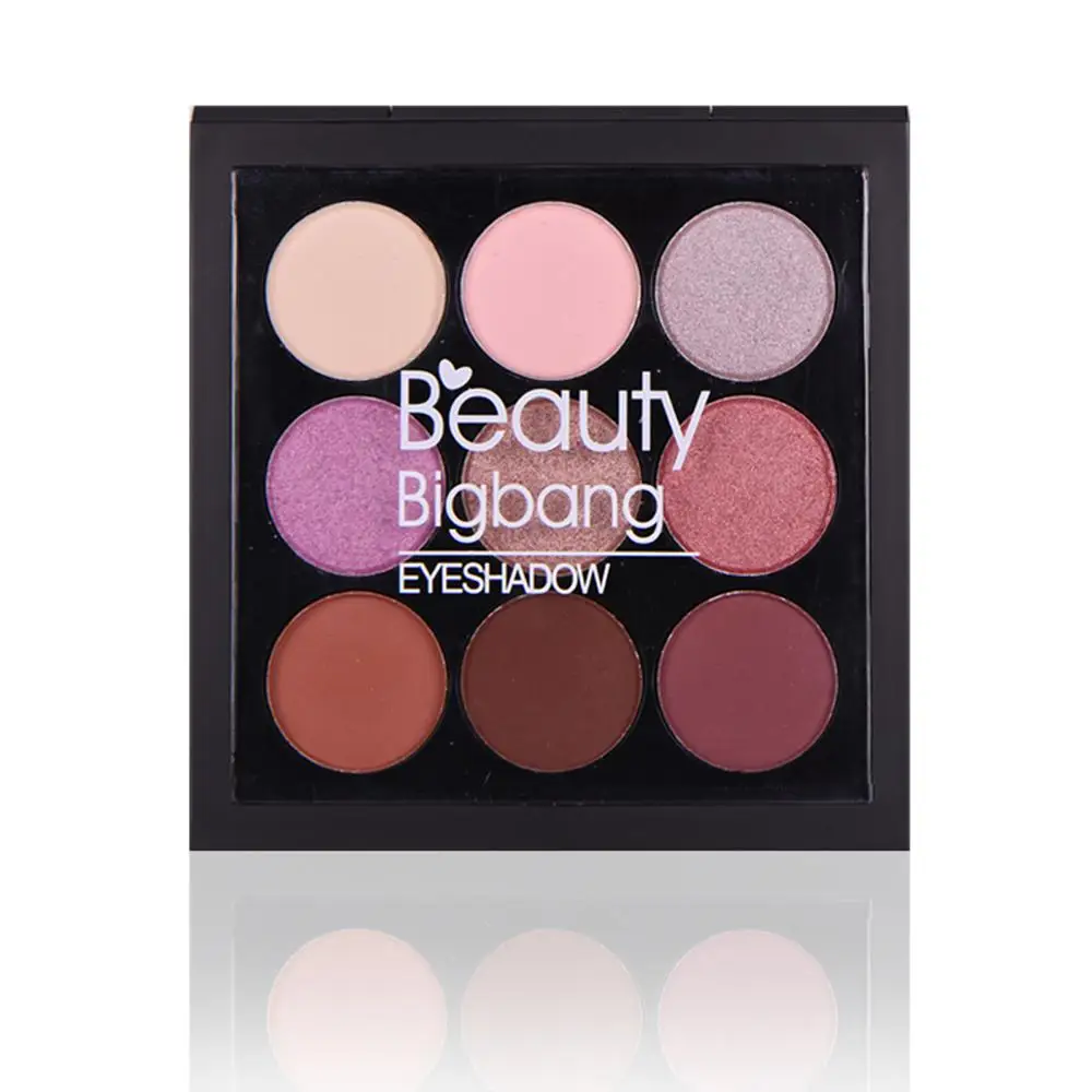 BeautyBigBang 9g тени для век Палитра матовые мерцающие макияж светящиеся несколько