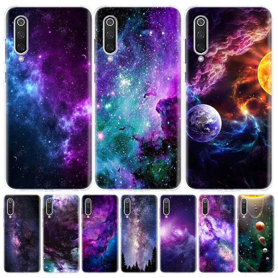 

Interstellar Purple Space Star Phone Case for Xiaomi Redmi Note 10 10S 11 11S 11T 9 9S 8 8T 7 9T 11E Pro 5G 7 6 5 5A MAX Fashion