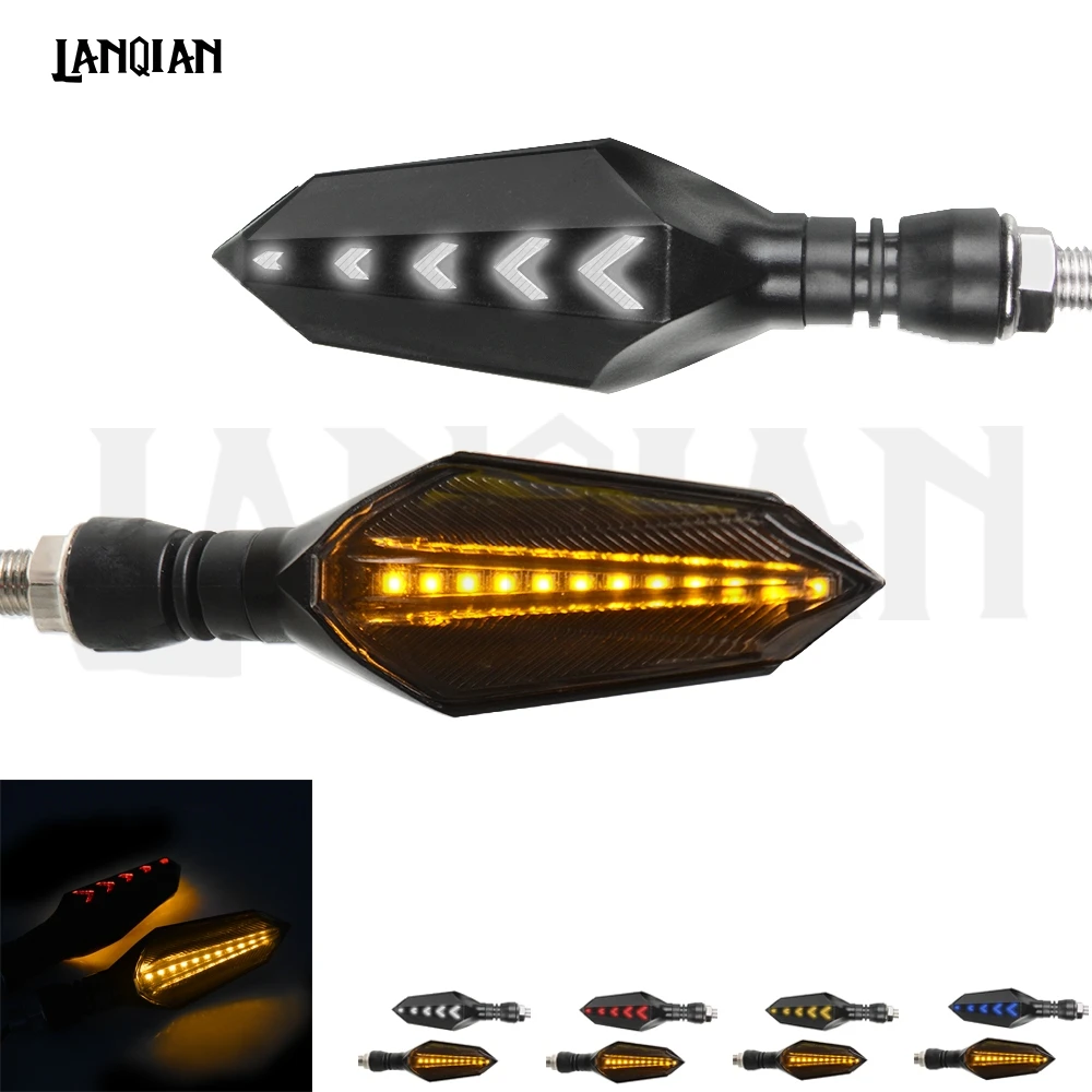 Универсальный мотоциклетный светодиодный светильник с сигналом поворота для BMW