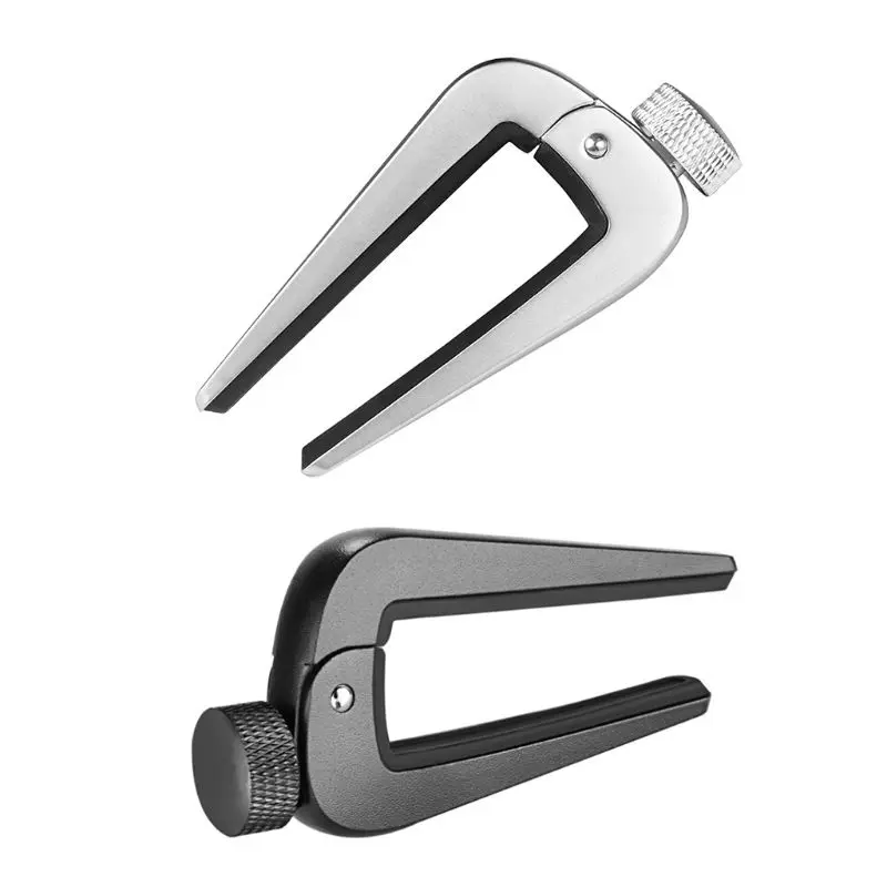 Wide Guitar Capo Fit for 6 and 12 String Acoustic Classical Electric Bass Mandolin Banjos Ukulele All Types Strin | Спорт и