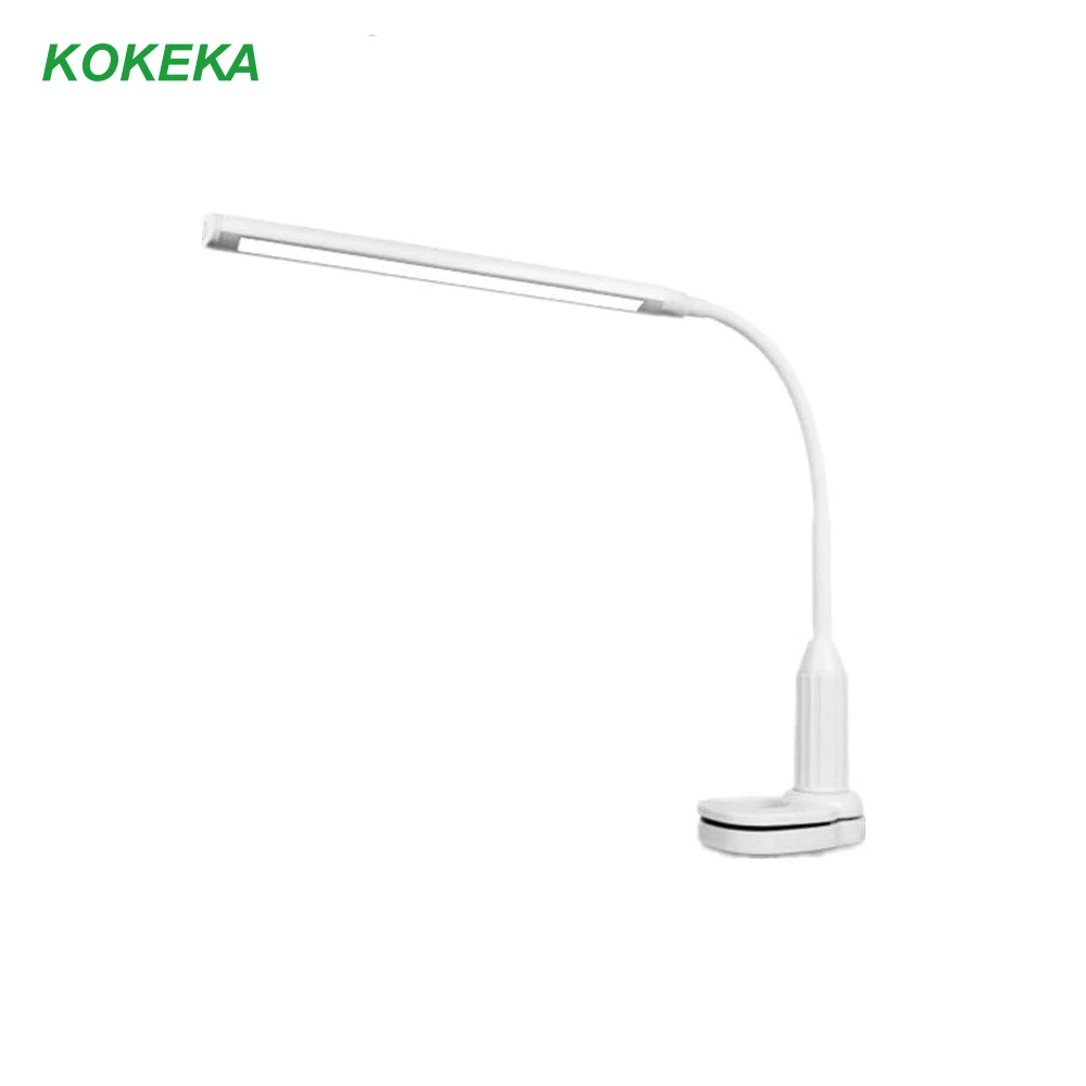 Светодиодная настольная лампа с регулируемой яркостью портативный зажим s