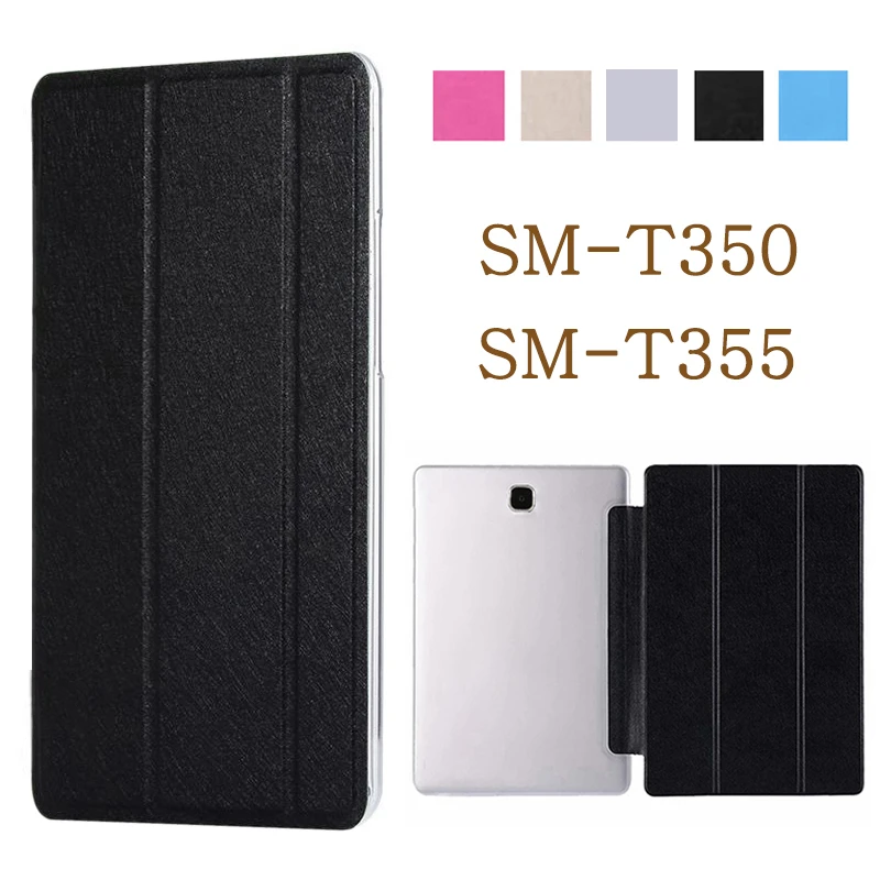 Чехол для планшета чехол Samsung Galaxy Tab A 8 0 2015 SM T350 T355 t350 t35 кожаный с откидной крышкой