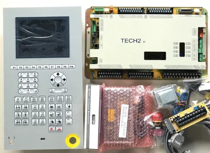 

Techmation TECH2 + HMI Q8 PLC control system for injection molding machine (brand new & original)