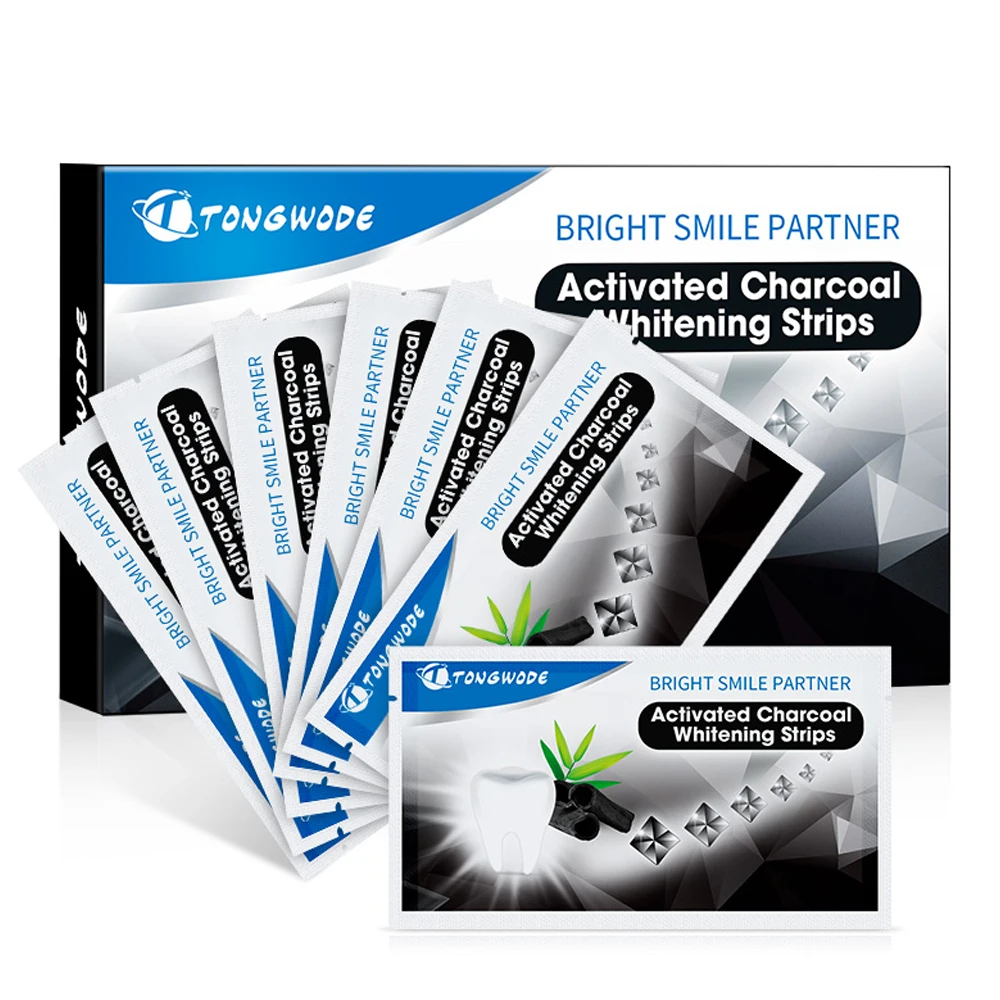Отбеливающие полоски Tongwode с бамбуковым углем активированным натуральный