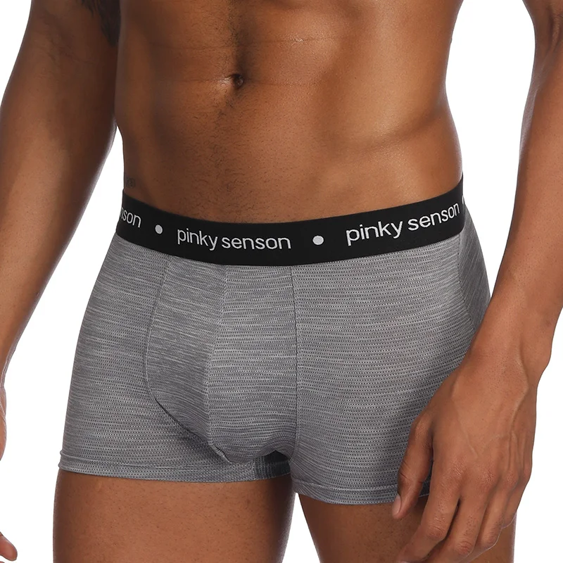 Брендовое сексуальное мужское нижнее белье нейлоновое высокого качества супер