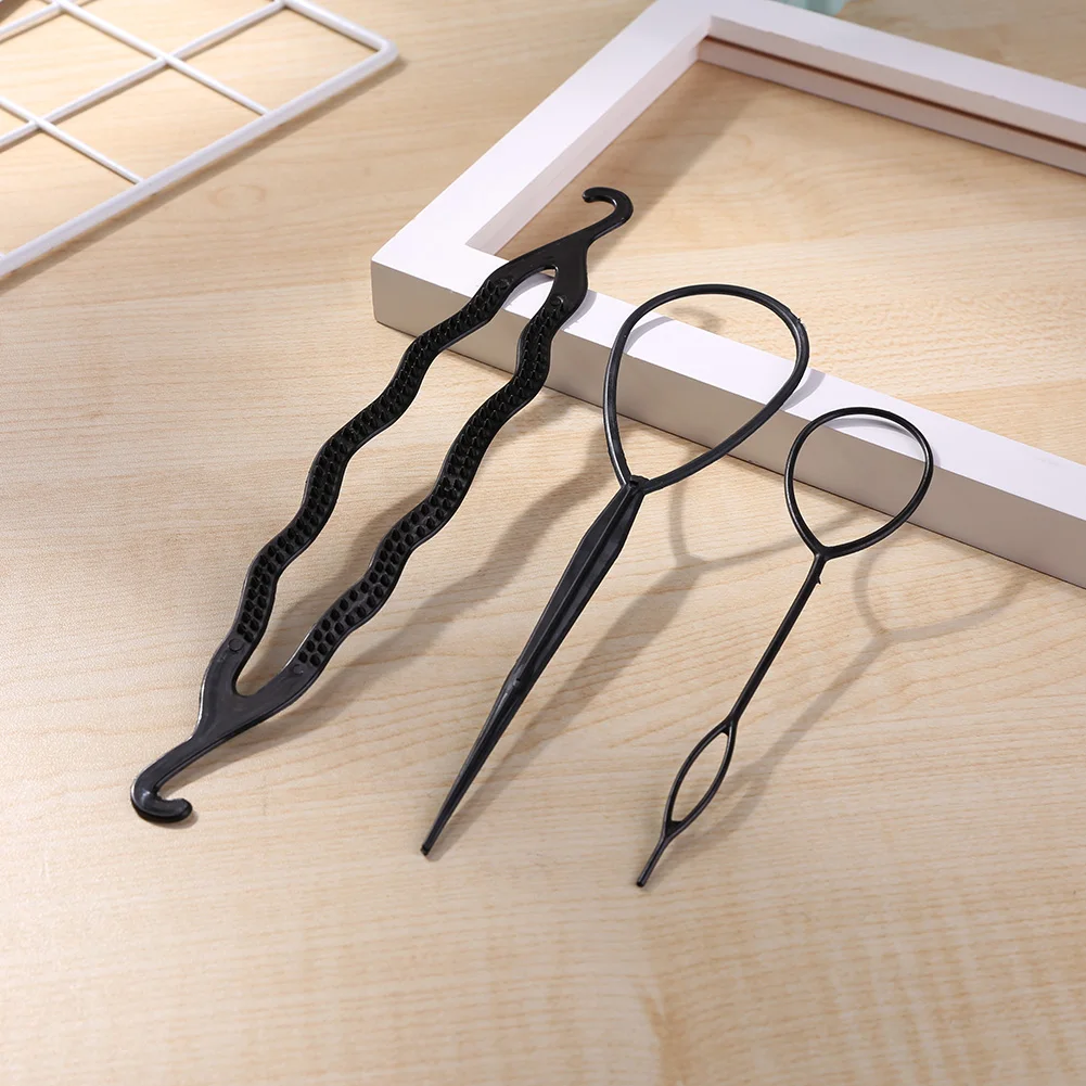 

Hair Comb Twist Styling Hair Clip Hairstyle Tools Sticker Maker Braider DIY for Hair Decorative Caring Accessories