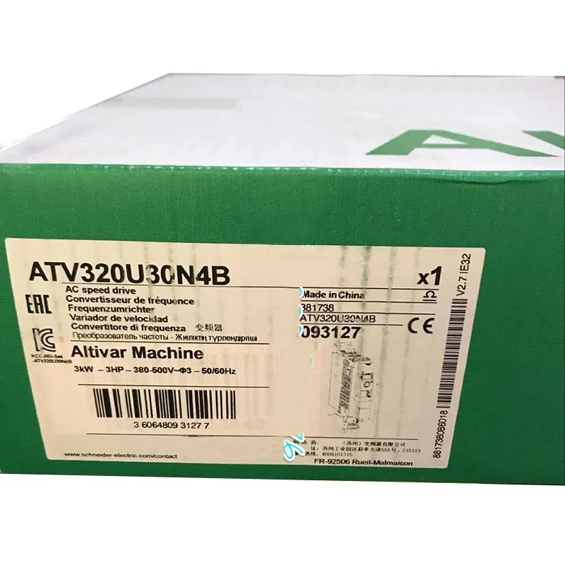 

New Original In BOX ATV320U30N4B 1.5kw {Warehouse stock} 1 Year Warranty Shipment within 24 hours